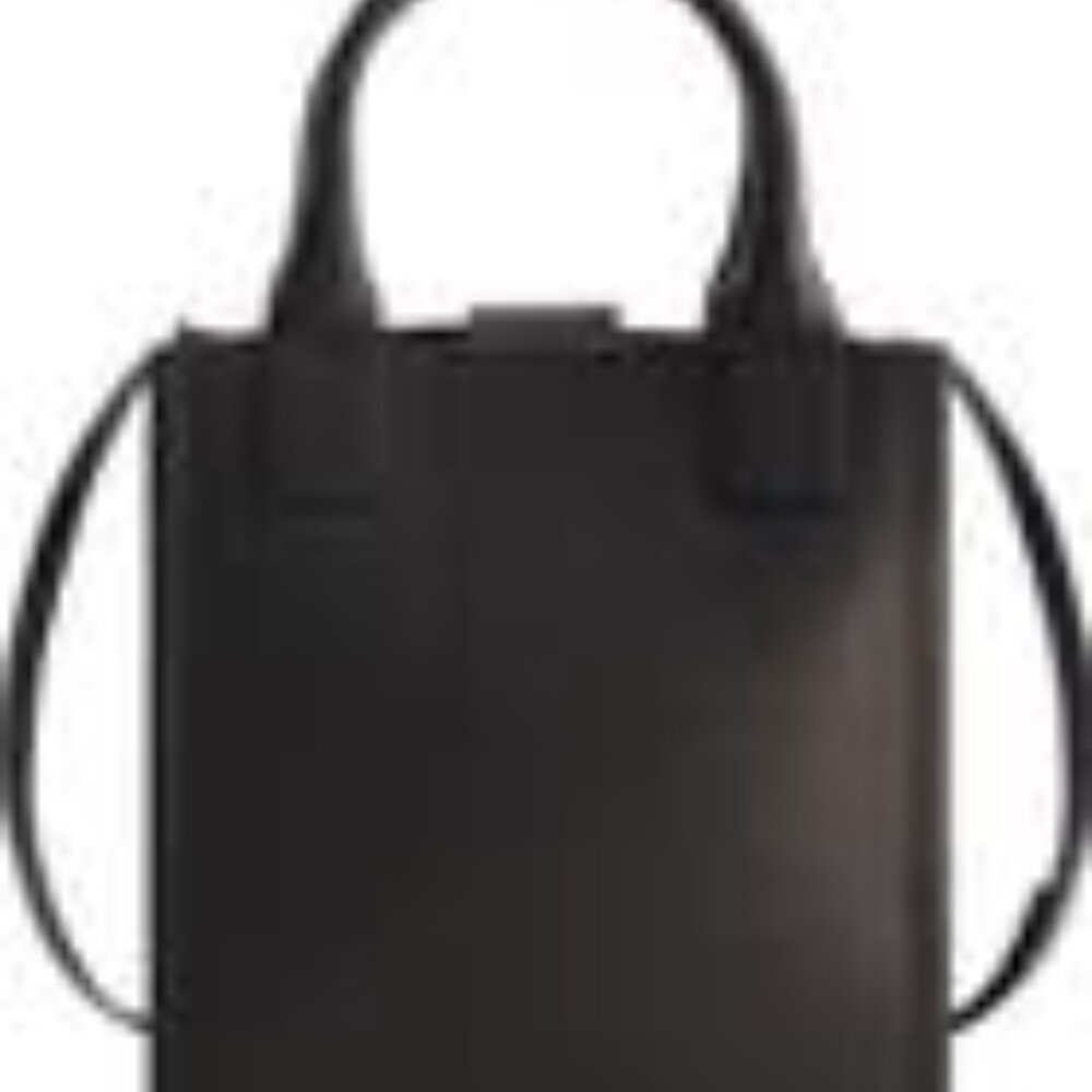 Fred Segal Black Leather Bag